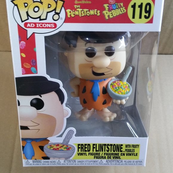 Funko Pop Fruity Fruity Pebbles - Fred Flintstone - Picture 3 of 16